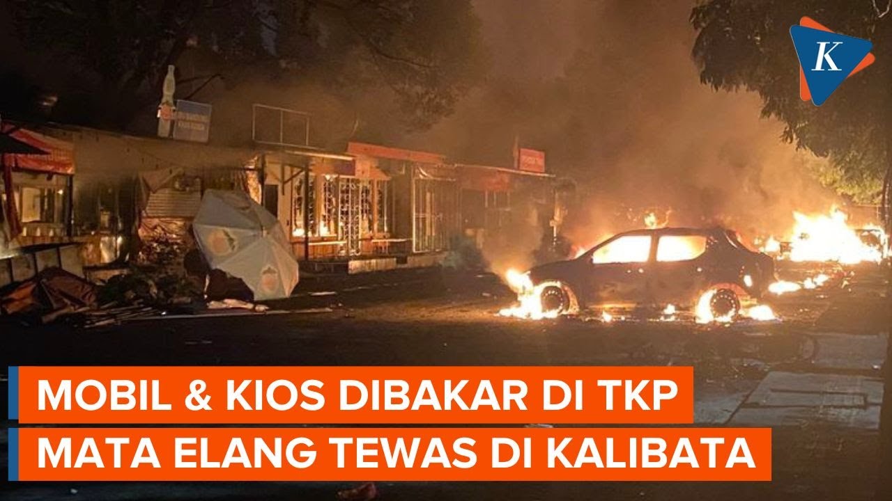 Kerusuhan di Kalibata Pecah Lagi, Mobil dan Kios Dibakar 🔥