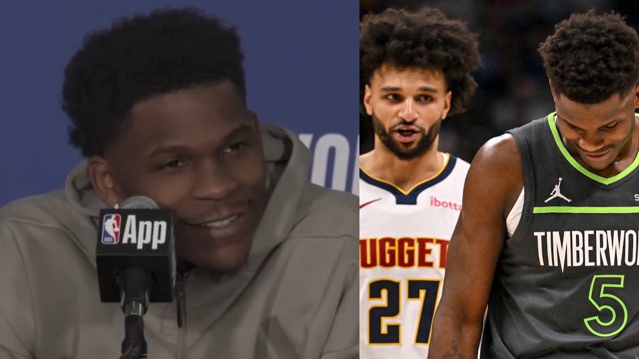 Anthony Edwards on Game 1 Loss vs Nuggets 🏀