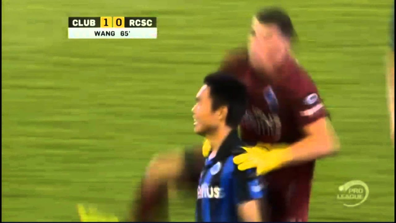 Shangyuan Wang Scores First Goal for Club Brugge ⚽