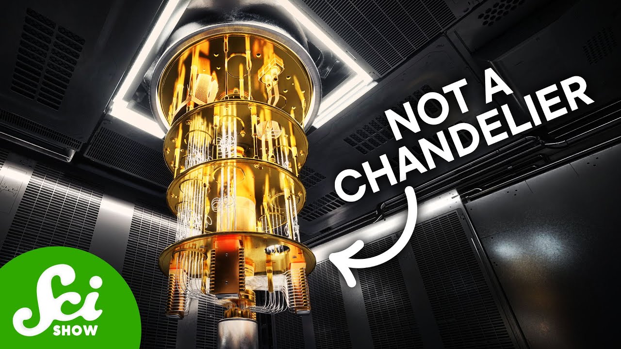 Why Do Quantum Computers Resemble Elegant Chandeliers? ✨