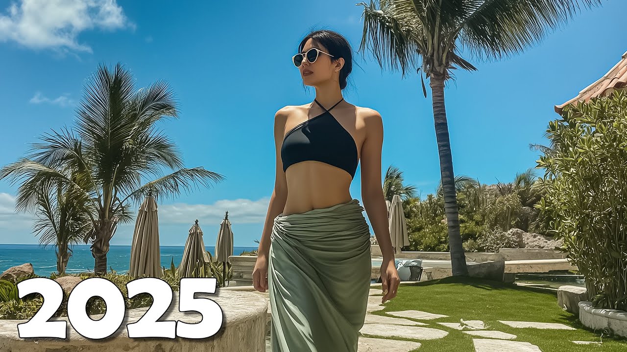 Tropical Summer Deep House Mix 2025 🌴 | Relaxing Ocean Sounds & Chill Vibes