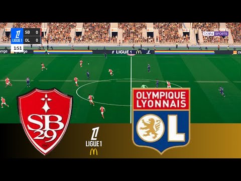 Brest vs Lyon | Ligue 1 Match en Direct | PES 2021 Football