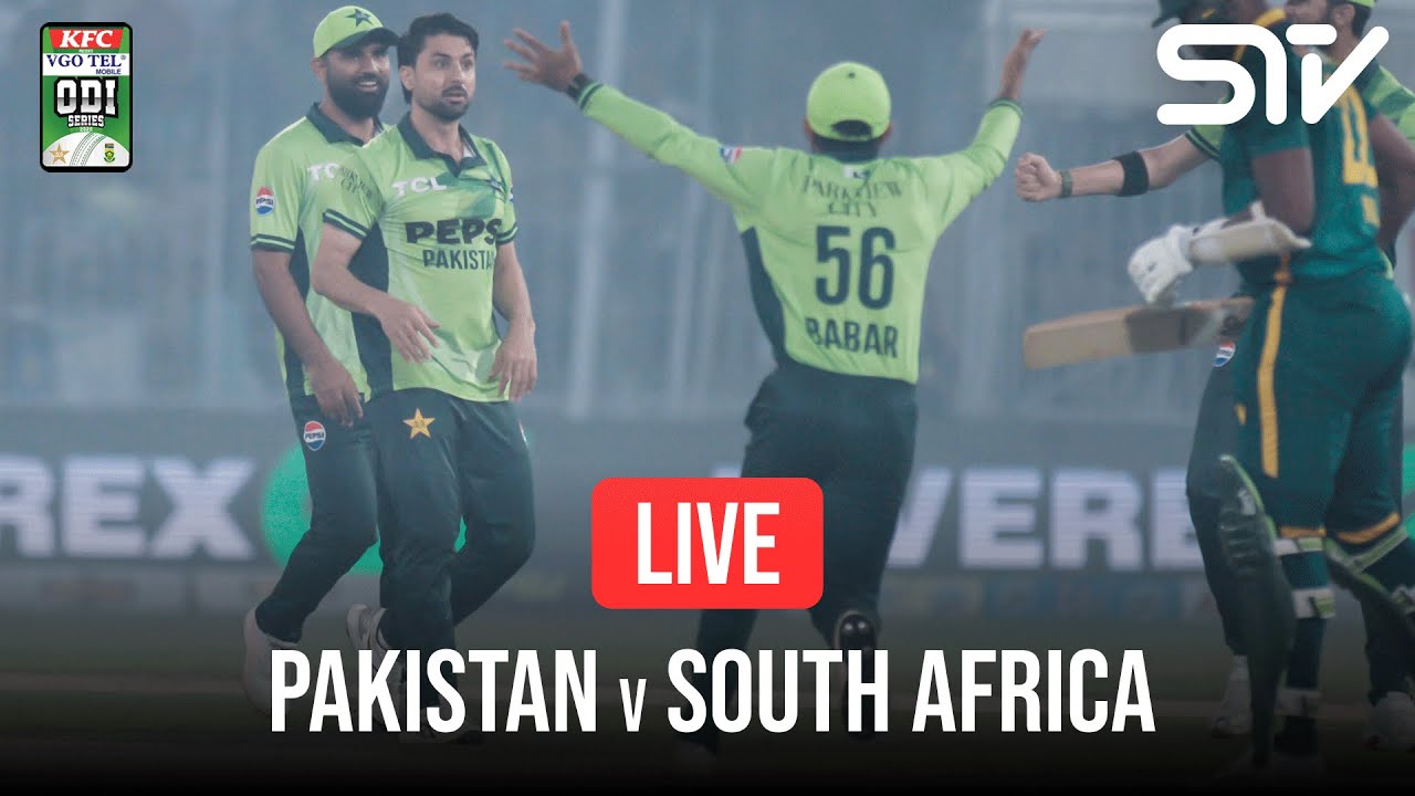 Pakistan vs South Africa 2025 ODI Series | 1st Match Live Coverage π