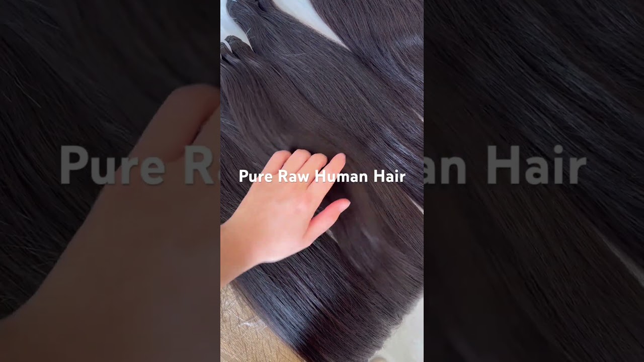 Pure Raw Peruvian Human Hair Bundles 🌟