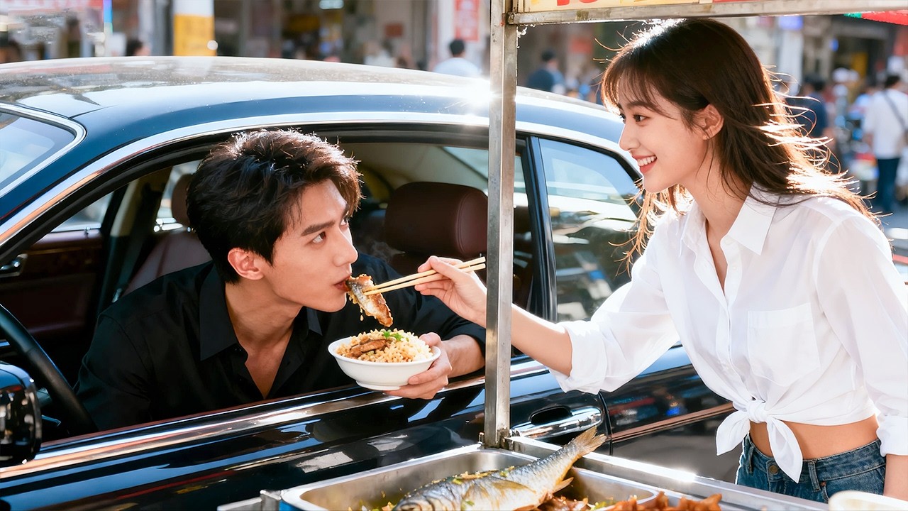 Billionaire CEO Falls Instantly in Love with Street Food Girl 🍚 | Must-Watch Drama