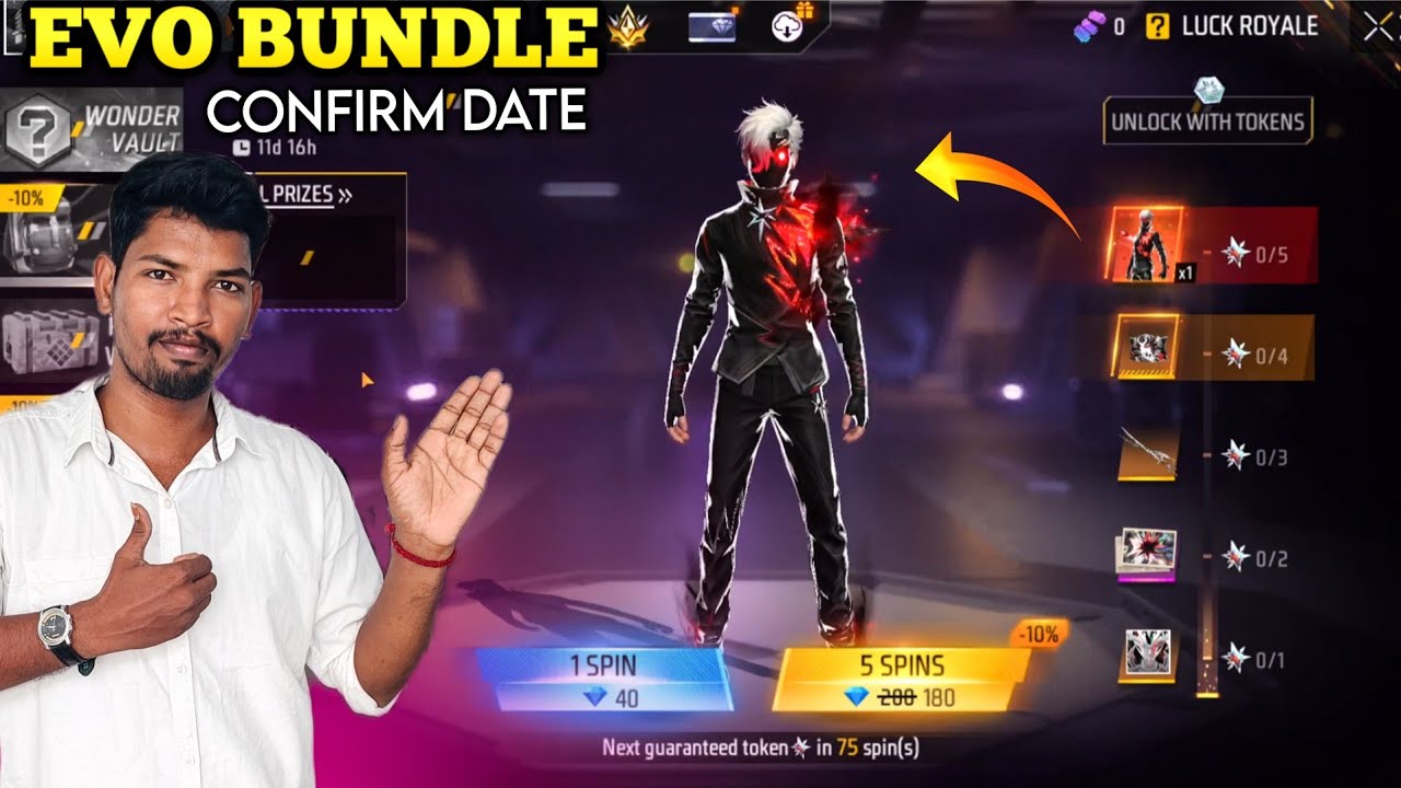 ๐ฅ Unlock the New EVO Bundle & Next Universal Ring in Free Fire! Tamil Event Preview