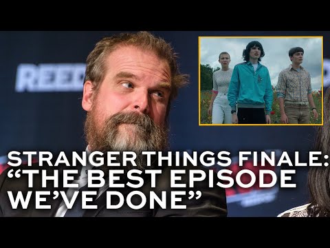 David Harbour says STRANGER THINGS finale made the entire cast cry