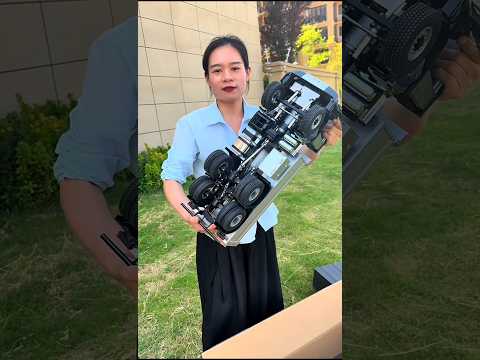 biggest RC  loader truck unboxing