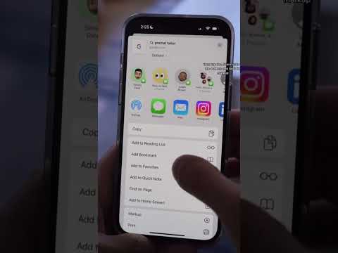 Turn any Safari webpage in to a pdf! #tailormadetech #apple #iphonetricks #iphonetipsandtricks