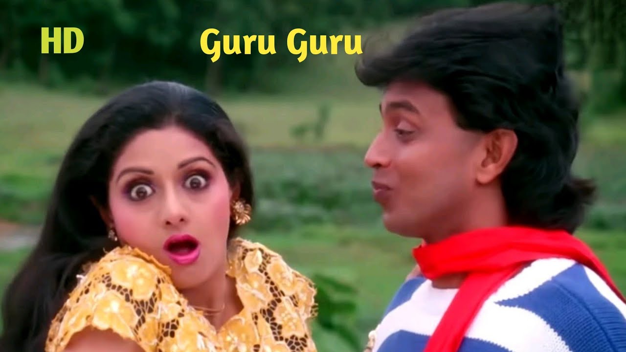 Timeless Kishore Kumar Classics: Guru Guru Aa Jao Guru 🎶 | Waqt Ki Awaz (1988) Featuring Mithun Chakraborty & Sridevi