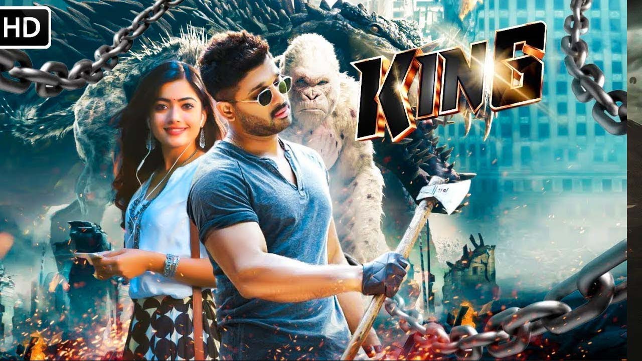 Allu Arjun & Rashmika in King (2025) Hindi Dubbed Action