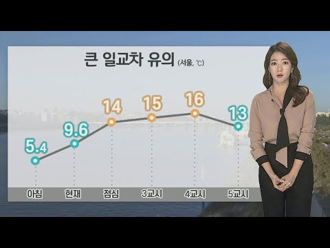 [날씨] 수능일, 한낮 맑고 온화…일교차 유의 / 연합뉴스TV (YonhapnewsTV)