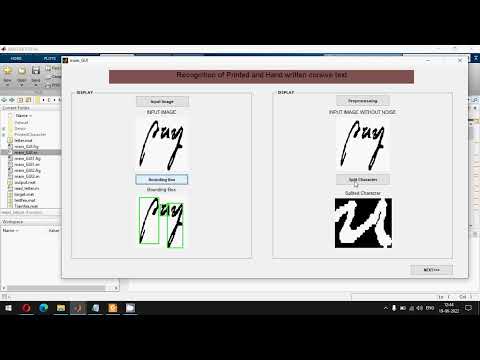 Cursive Handwritten Character Recognition Using Features Extracted from Binarization Technique