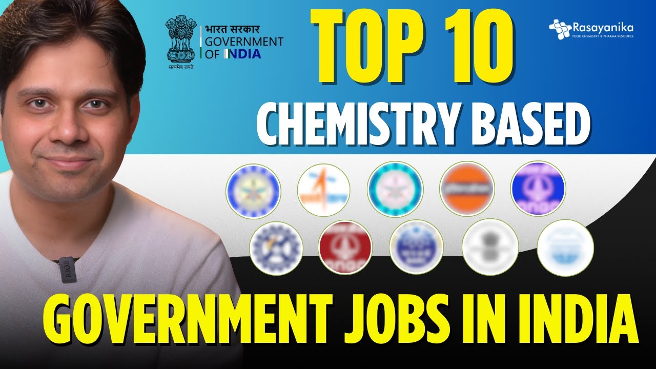 Top 10 Chemistry-Based Government Jobs in India | Must Watch!