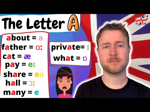 English Pronunciation | The Letter 'A' | 9 Ways to Pronounce the Letter A