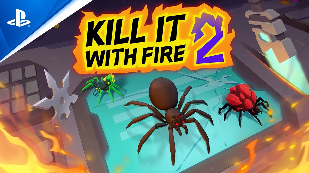 Kill It With Fire 2 - PS5 & PS4 Trailer 🔥