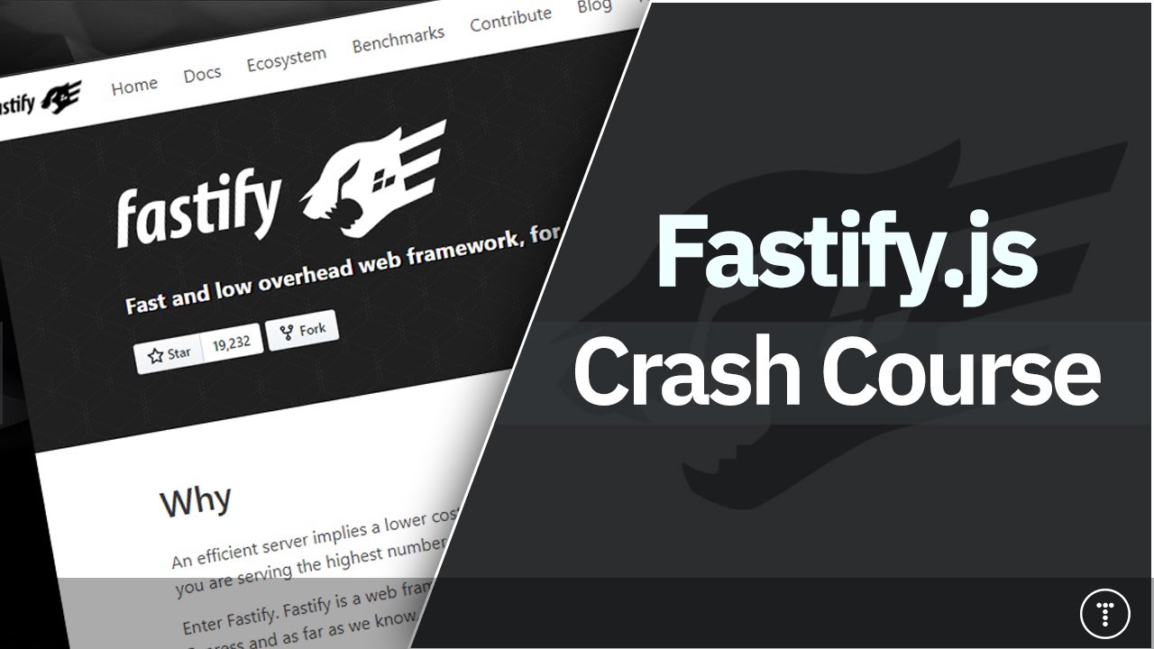 Fastify Crash Course: Build REST APIs with Node.js 🚀