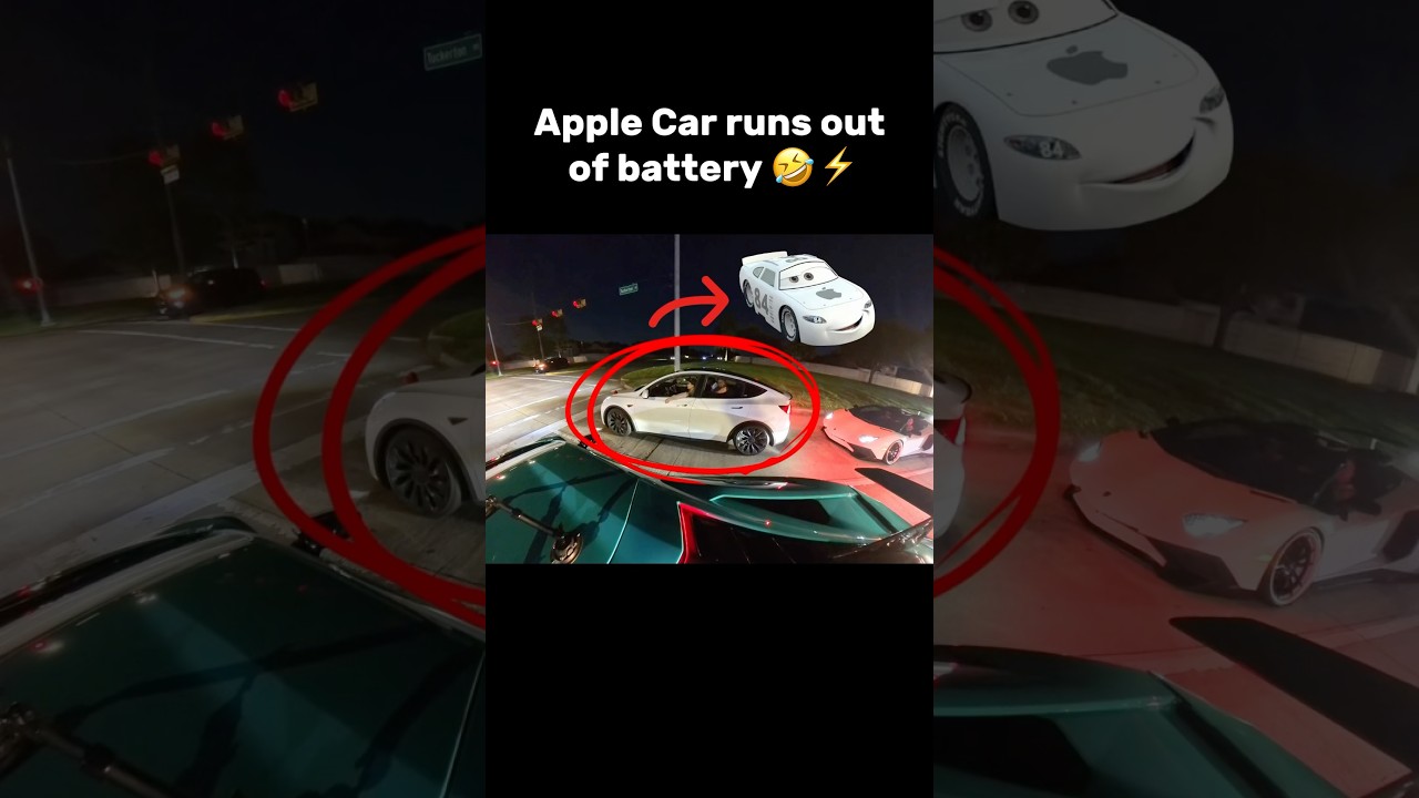 This Apple Car Thinks It's Fast 🚗