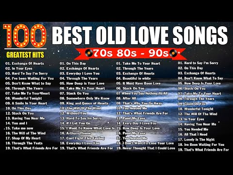 BEST ROMANTIC OLD LOVE SONGS OF ALL TIME 💖 70S 80S 90S HITS⧸ MLTR, AIR SUPPLY, WESTLIFE, BOYZONE💖💖