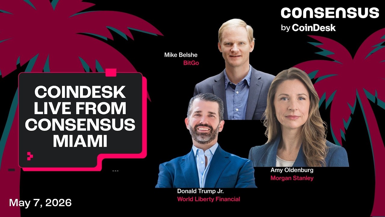 CoinDesk Live at Consensus Miami 2026 | Day 3