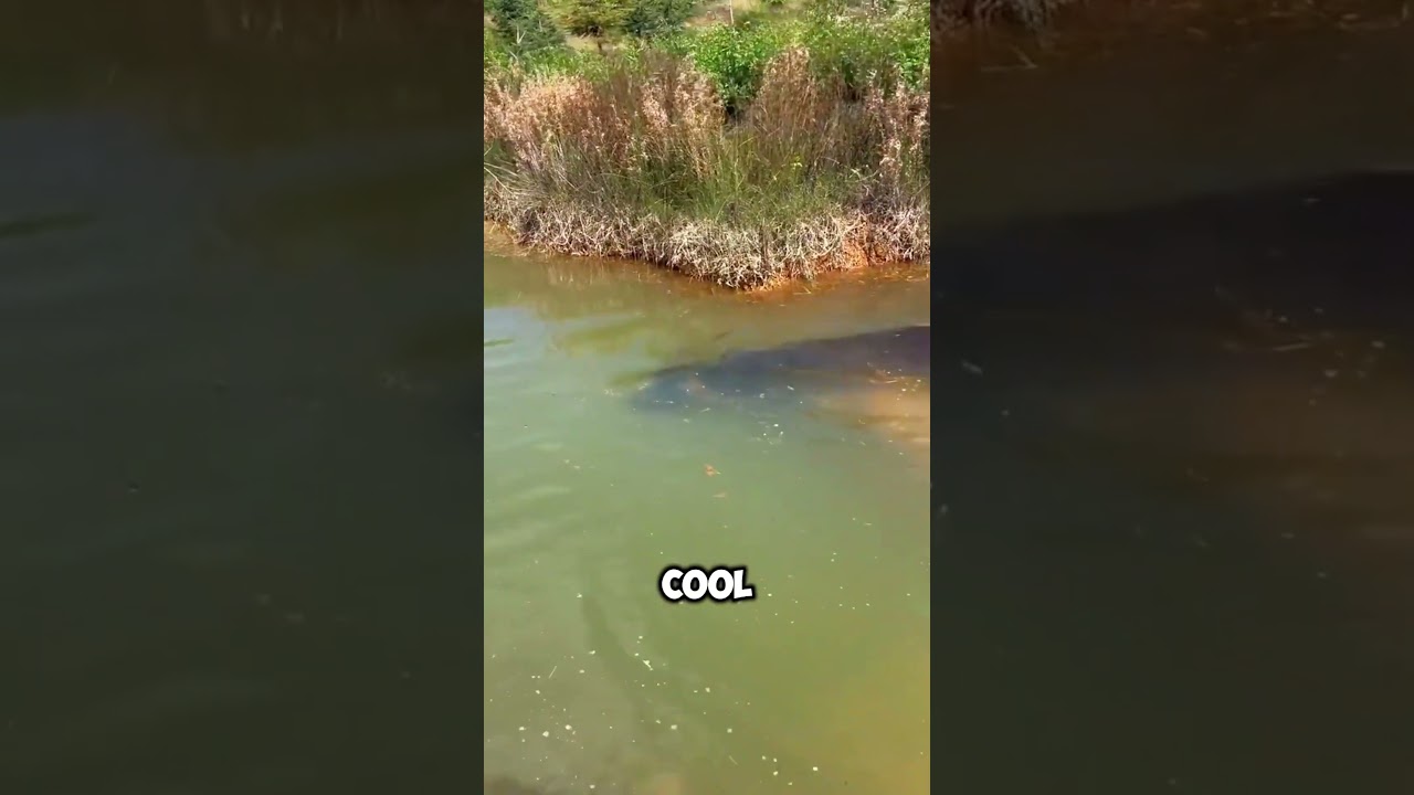 Incredible Swimmer! Water Buffalo in Action 😱