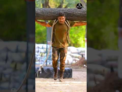 INDIAN ARMY LOVERS SURYA THE SOLDIER SHORT #shorts #soldier #indianarmy #army #surya #alluarjun