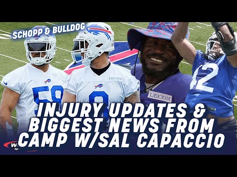 Sal Capaccio Biggest Storylines From Practice Today!|Schopp and Bulldog
