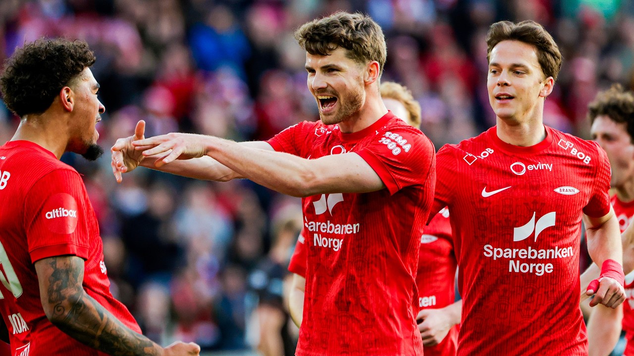 NM: Brann 2 - 1 Aalesund - Høydepunkter