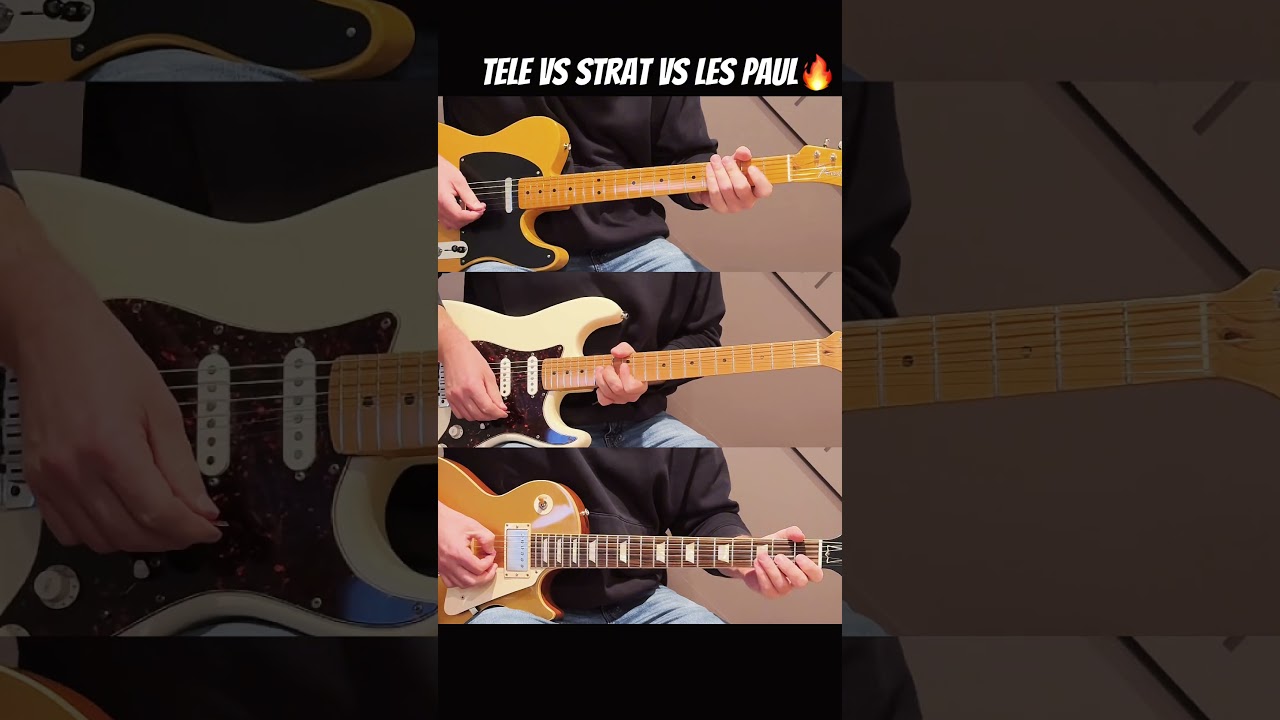 Fender Telecaster vs Strat & Gibson Les Paul: Which Guitar Nails the Perfect Blues Sound? 🎸