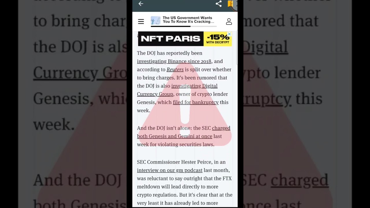 Urgent Alert: US Crypto Crackdown! What You Need to Know π¨