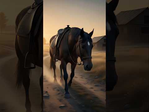 एक घोड़ा दिन भर कड़ी मेहनत करके अपने अस्तबल में वापस आता है 🐎🔰✍️Success mindset mindset