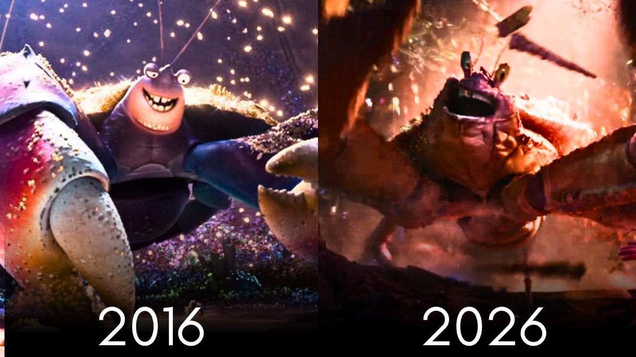 MOANA (2016) VS MOANA (2026) (Latest Trailer Comparison)