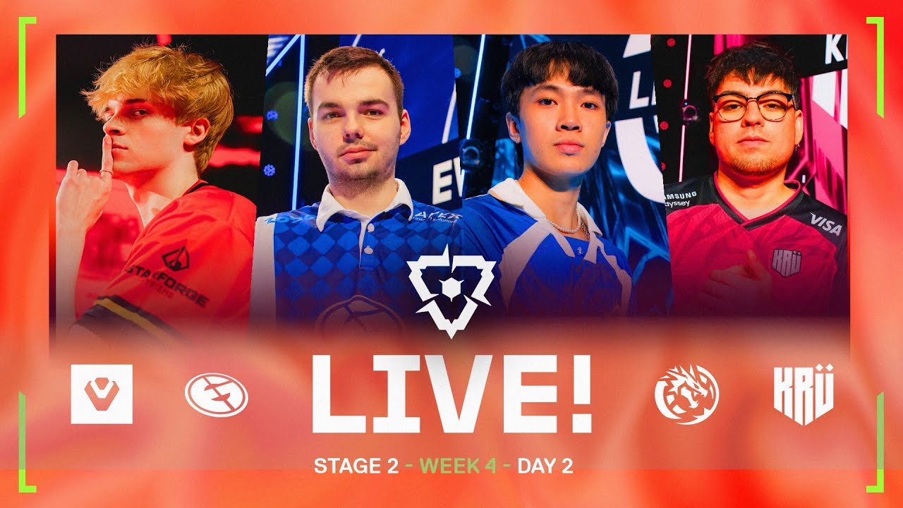 KRU vs. LEV | VCT Americas Stage 2 Week 4 Day 2