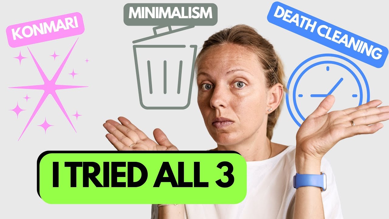 KonMari, Minimalism & Death Cleaning Showdown ✨