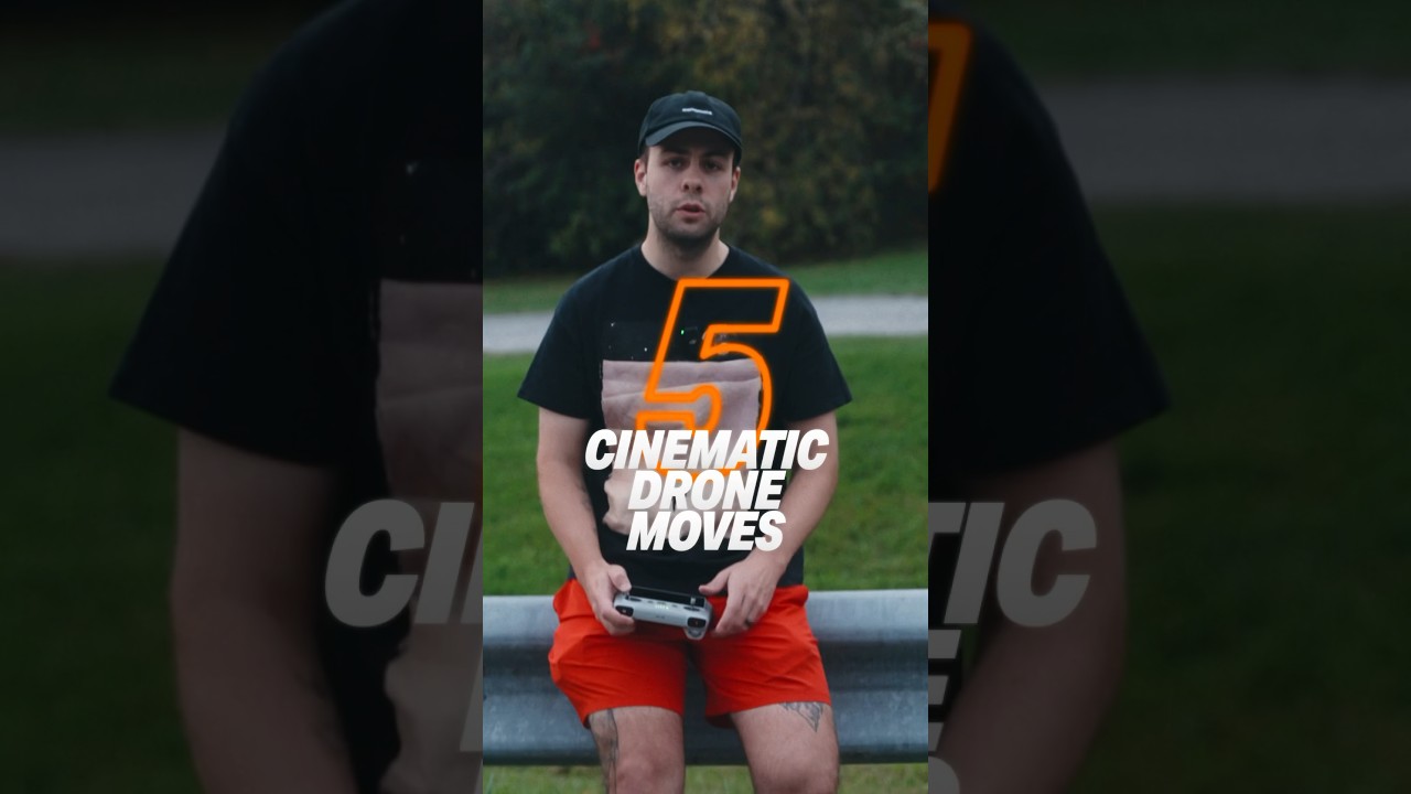 5 Easy Cinematic Drone Shots 🎥