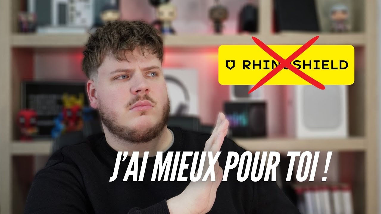 Arrête d’acheter Rhinoshield, ton iPhone mérite mieux ! (Et c’est moins cher en plus)￼