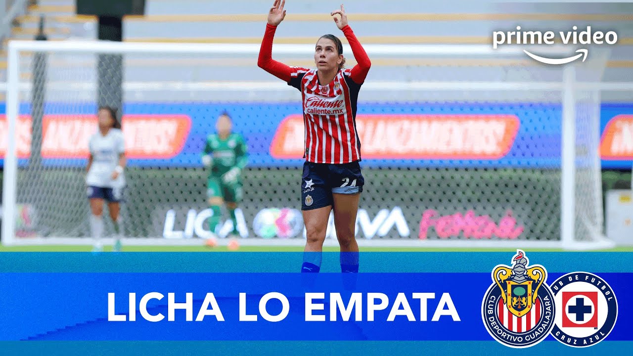 ¡Gol de Licha en el 90'! Chivas Femenil vs Cruz Azul Jornada 5 Apertura 2025 ⚽