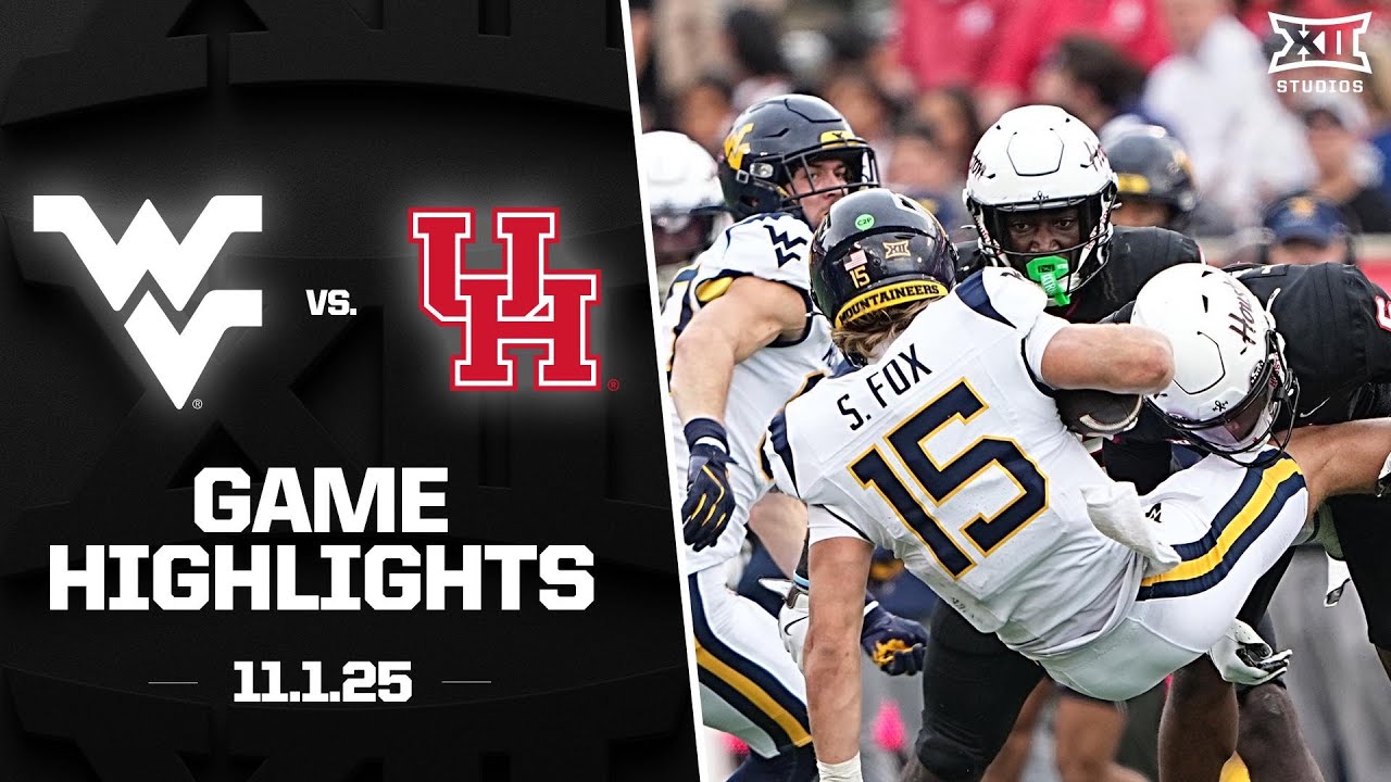 West Virginia Shocks No. 22 Houston with Big 12 Victory π