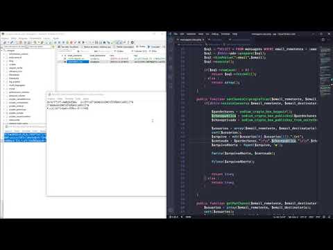 Chat com criptografia de ponta-a-ponta (Como funciona whatsapp e o telegram)