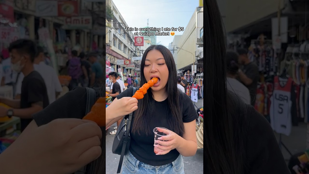 TOP 5 Top 5 Videos of 2024: Quiapo Market, Philippines 🇵🇭