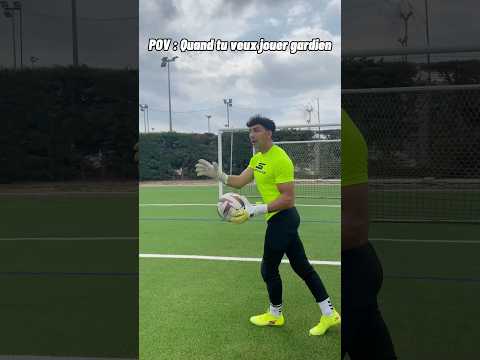 Gardien c’est pas si simple 😅 #shorts #foot