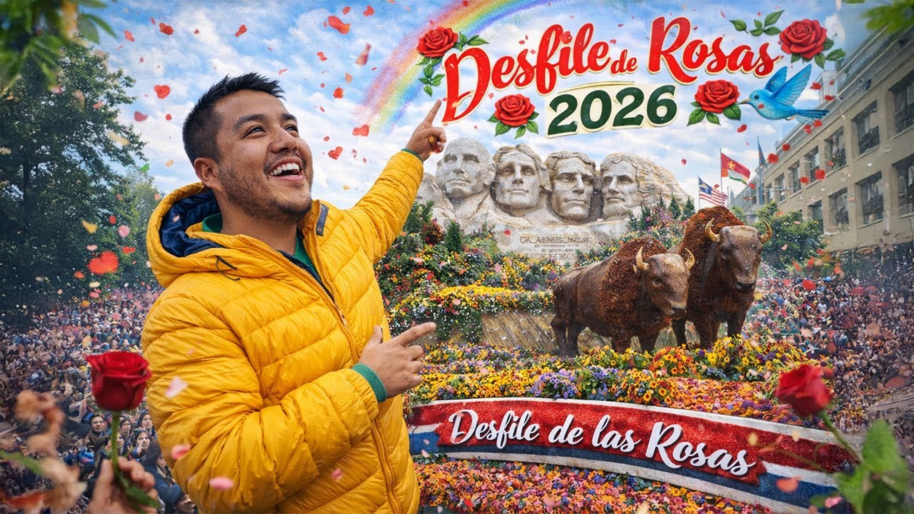 Desfile de las Rosas 2026 en Pasadena 🎉