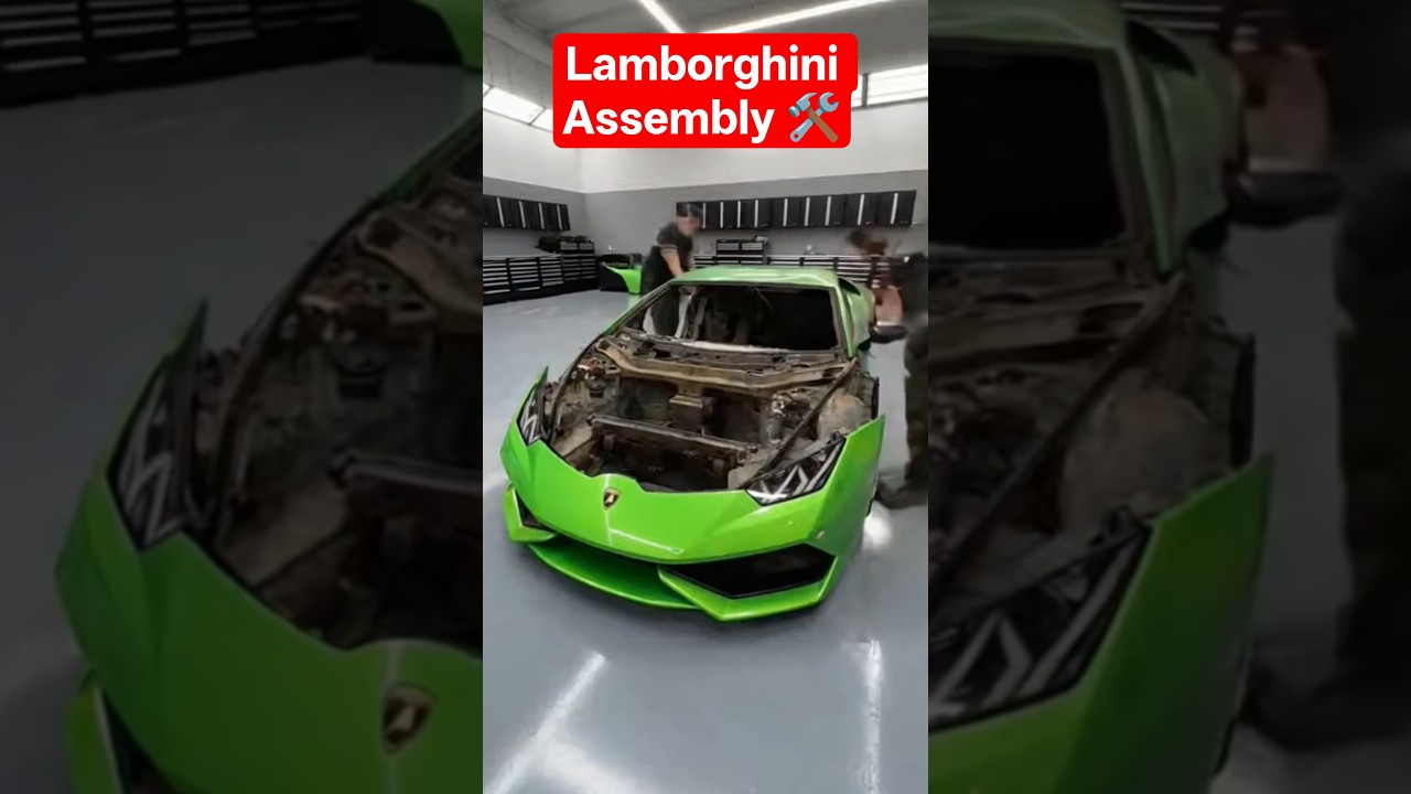 Building a Lamborghini from Scratch! 🏎️
