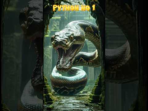 3 Pythons #serpent #pythonai #anaconda