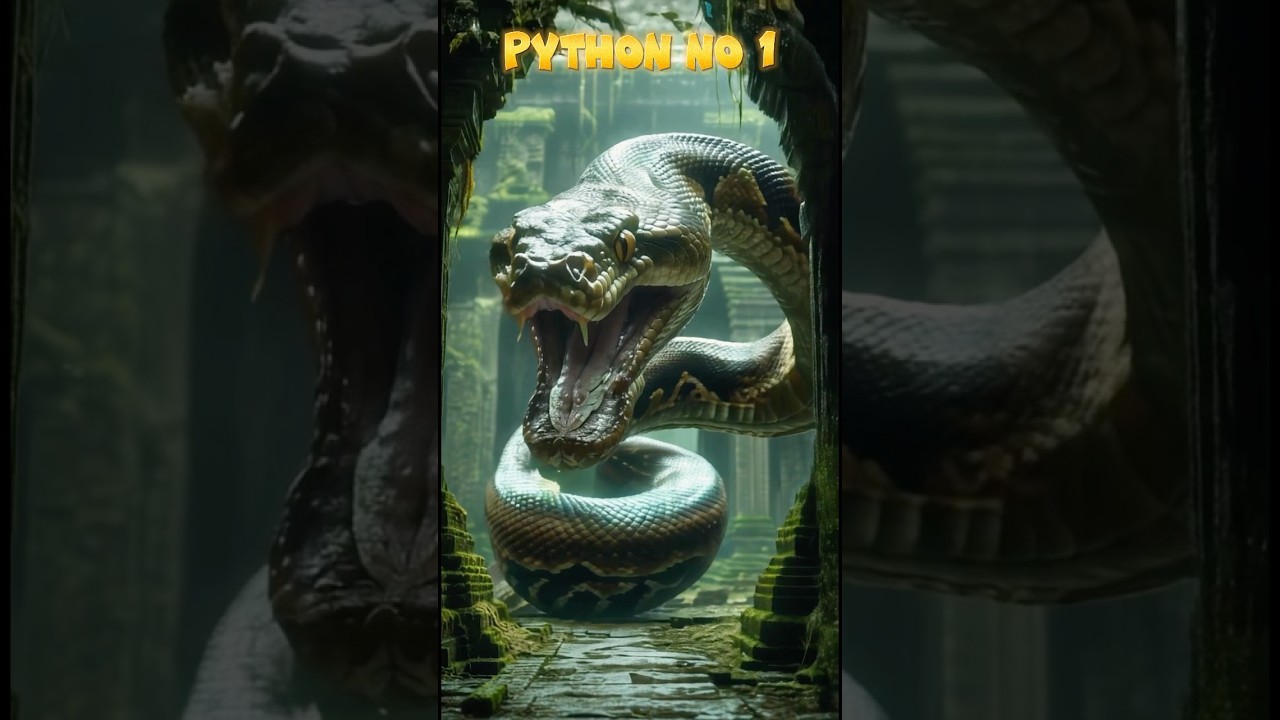 3 Discover 3 Mysterious Pythons of Varying Sizes π