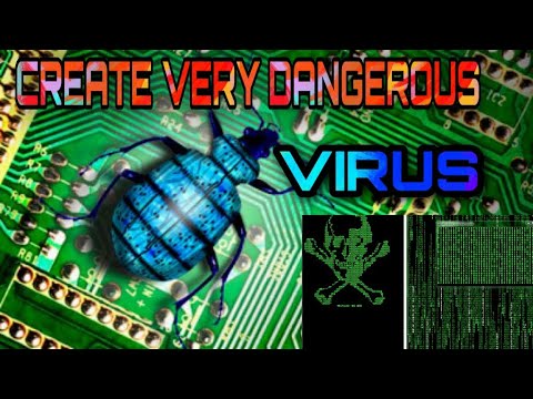 How to create very dangerous virus using notepad