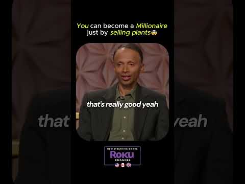 She became a Millionaire just by selling plants 💀 #americasrealdeal #linkincomment #viralityard