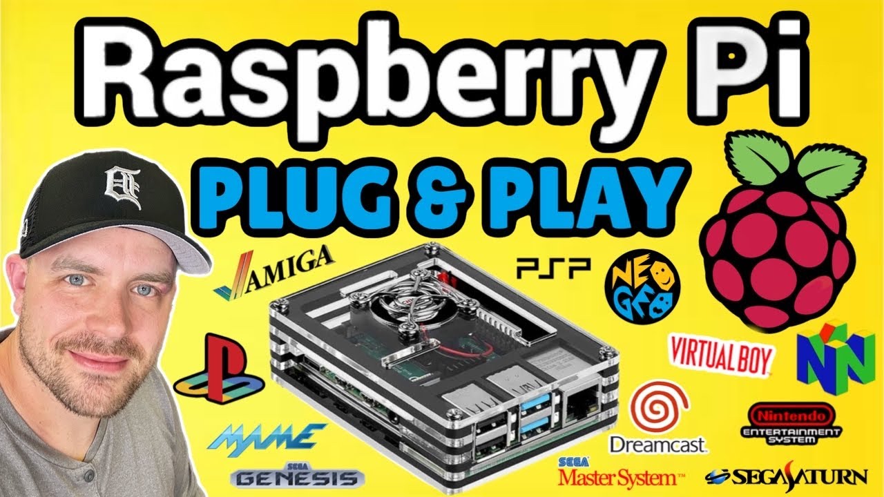 Raspberry Pi Game Console with 90,000+ Games 🎮