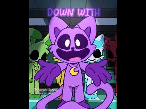 COME ALONG DOWN WITH ME // [Poppy Playtime] #animation #smilingcritters  #poppyplaytime #catnap #art