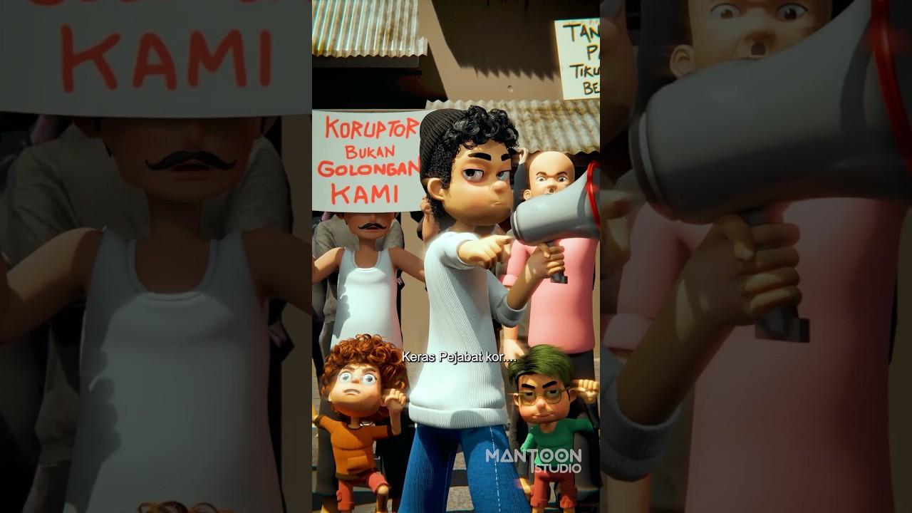Indonesia Kera Bos 🧠 | Fun 3D Cartoon